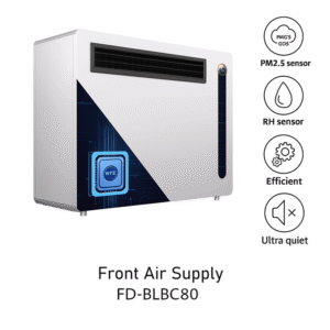 חזית קולט לחות לבריכה FD-BLBC80 וסמלי הבקרה